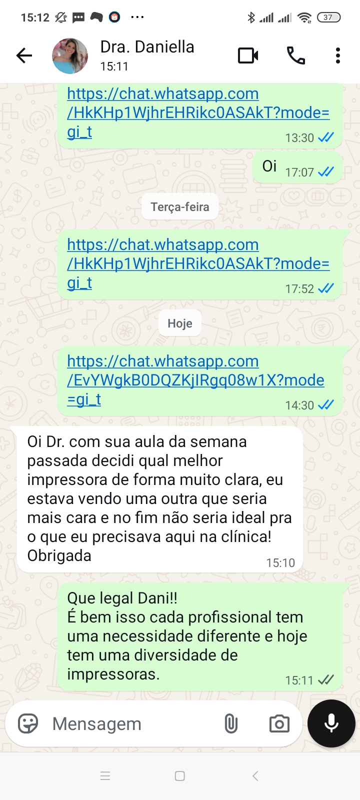Depoimento escrito